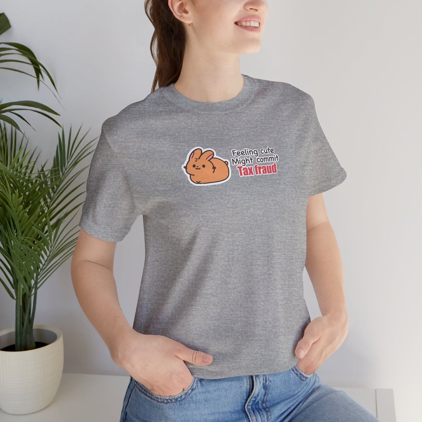 Tax fraud  bunny T-shirt