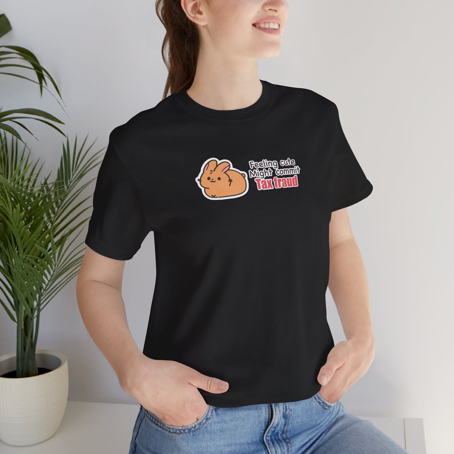 Tax fraud  bunny T-shirt