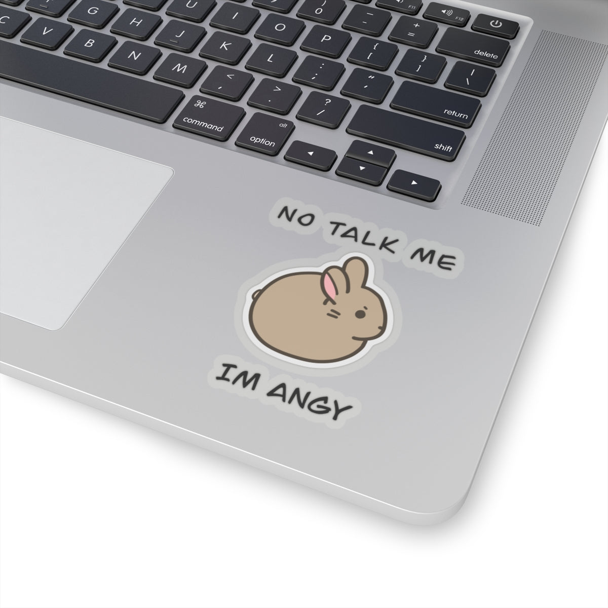 Angry baby bunny Sticker