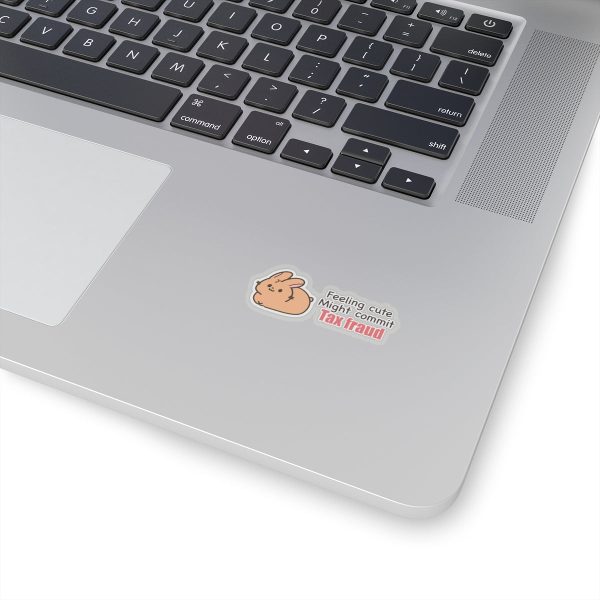 tax fraud  bunny Sticker