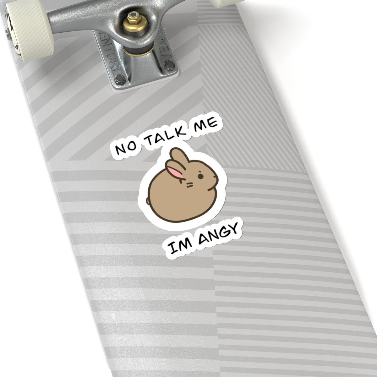 Angry baby bunny Sticker