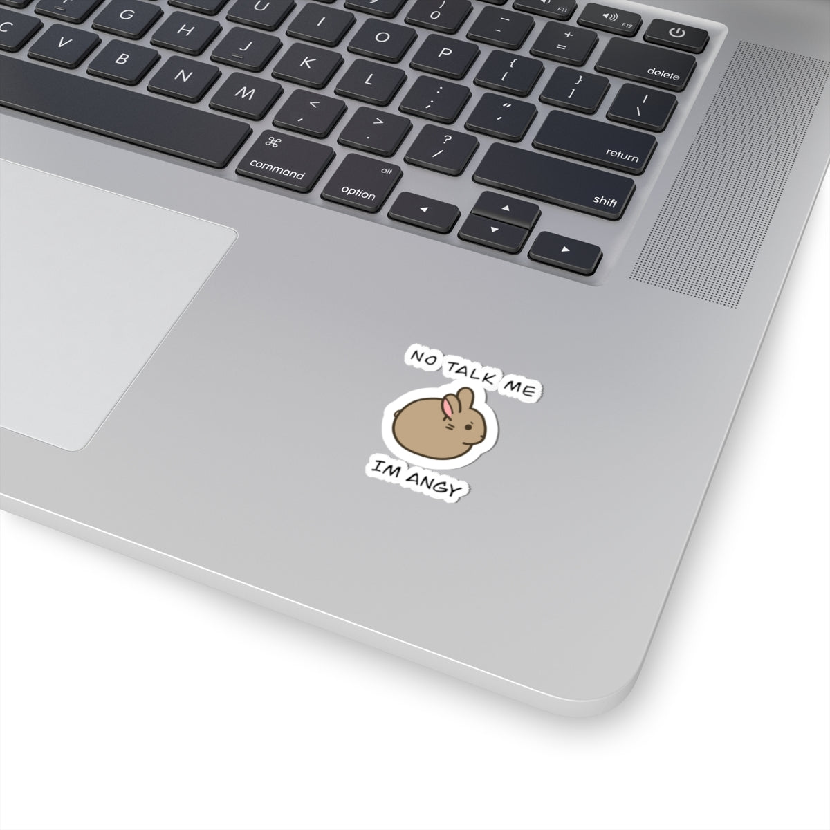 Angry baby bunny Sticker