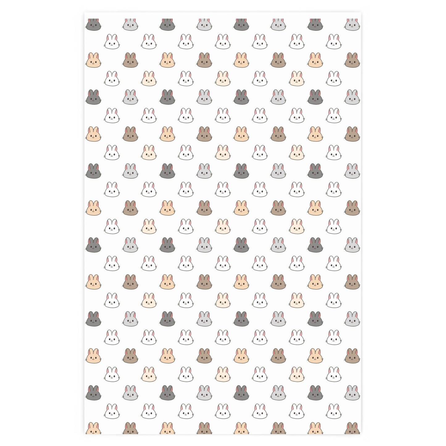 Bunny faces Wrapping Paper