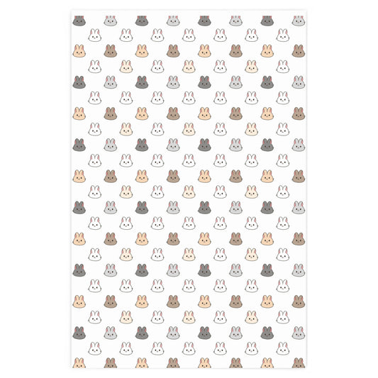 Bunny faces Wrapping Paper