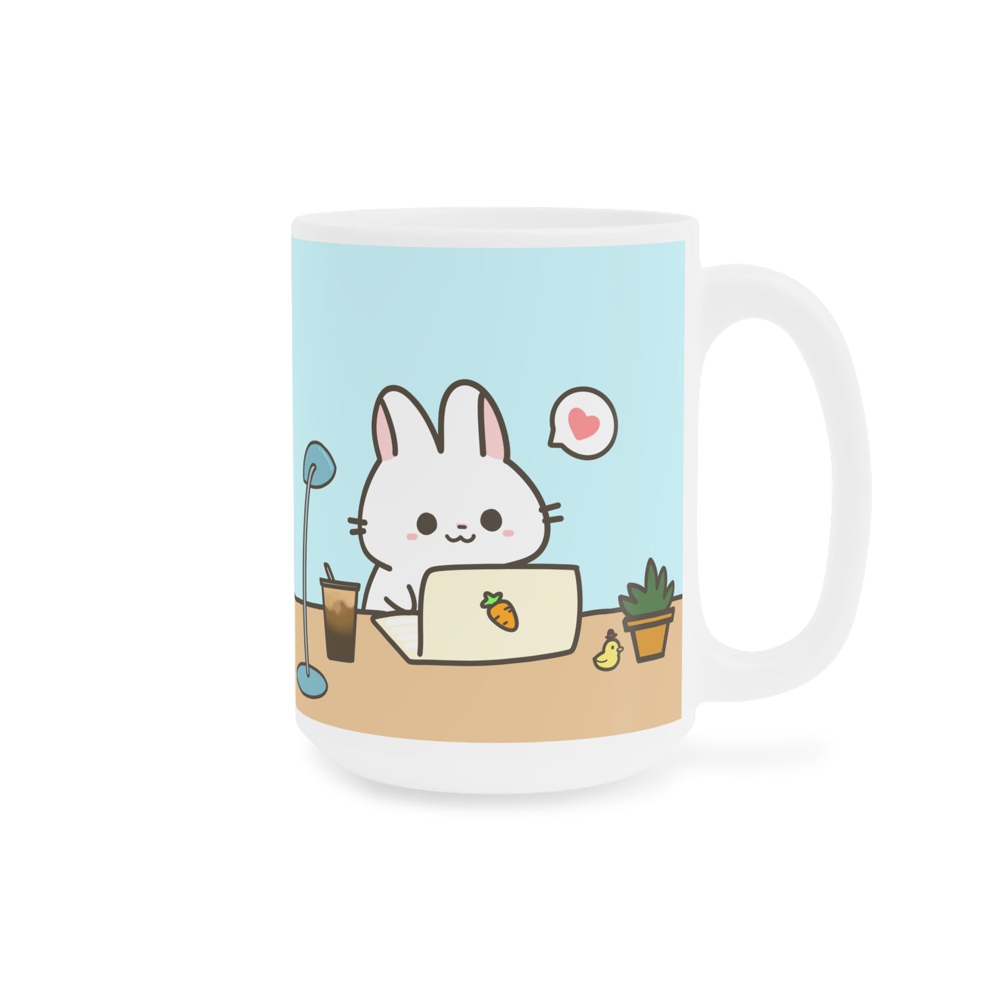 Angry Bunnies in a line Mug (11oz\15oz\20oz)