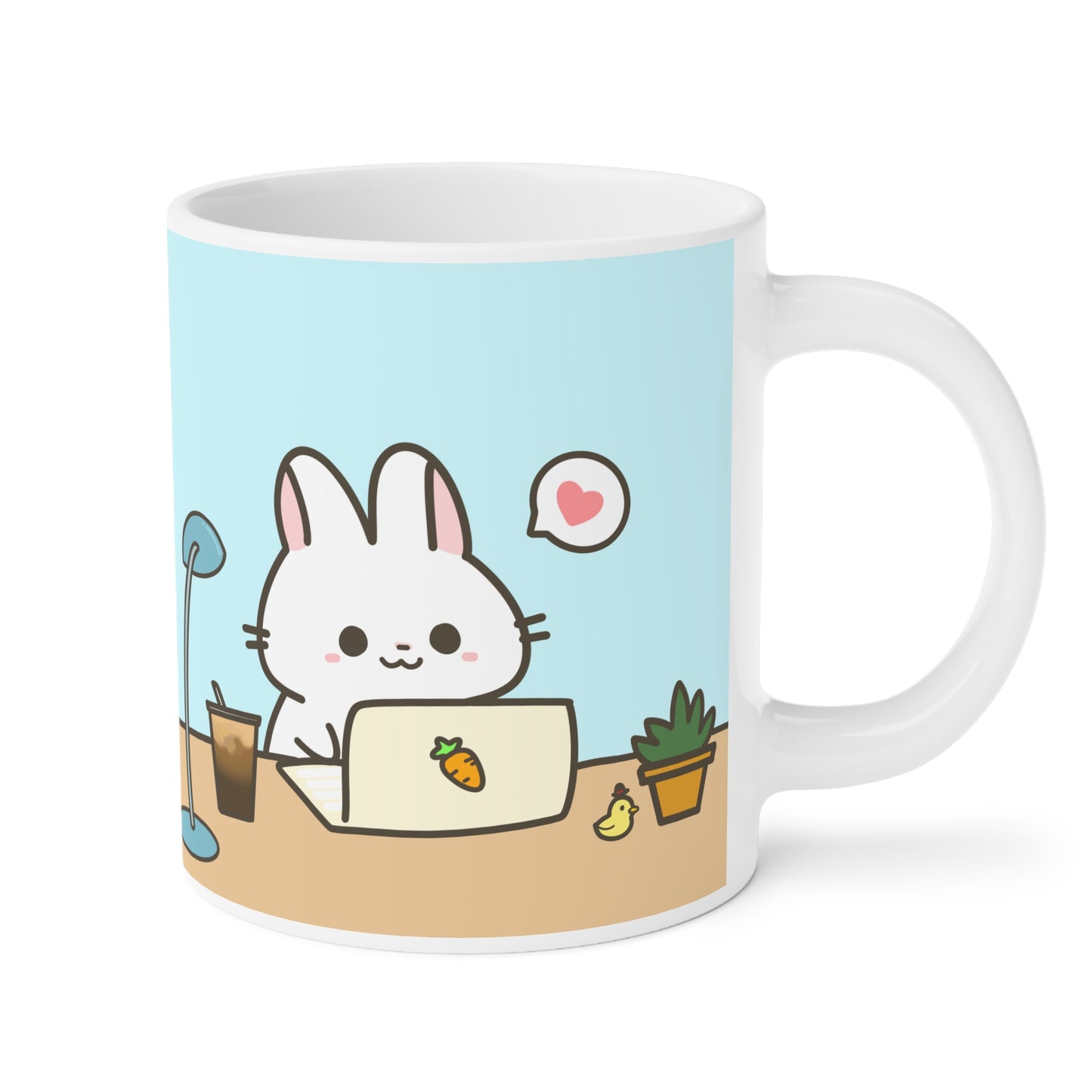 Angry Bunnies in a line Mug (11oz\15oz\20oz)