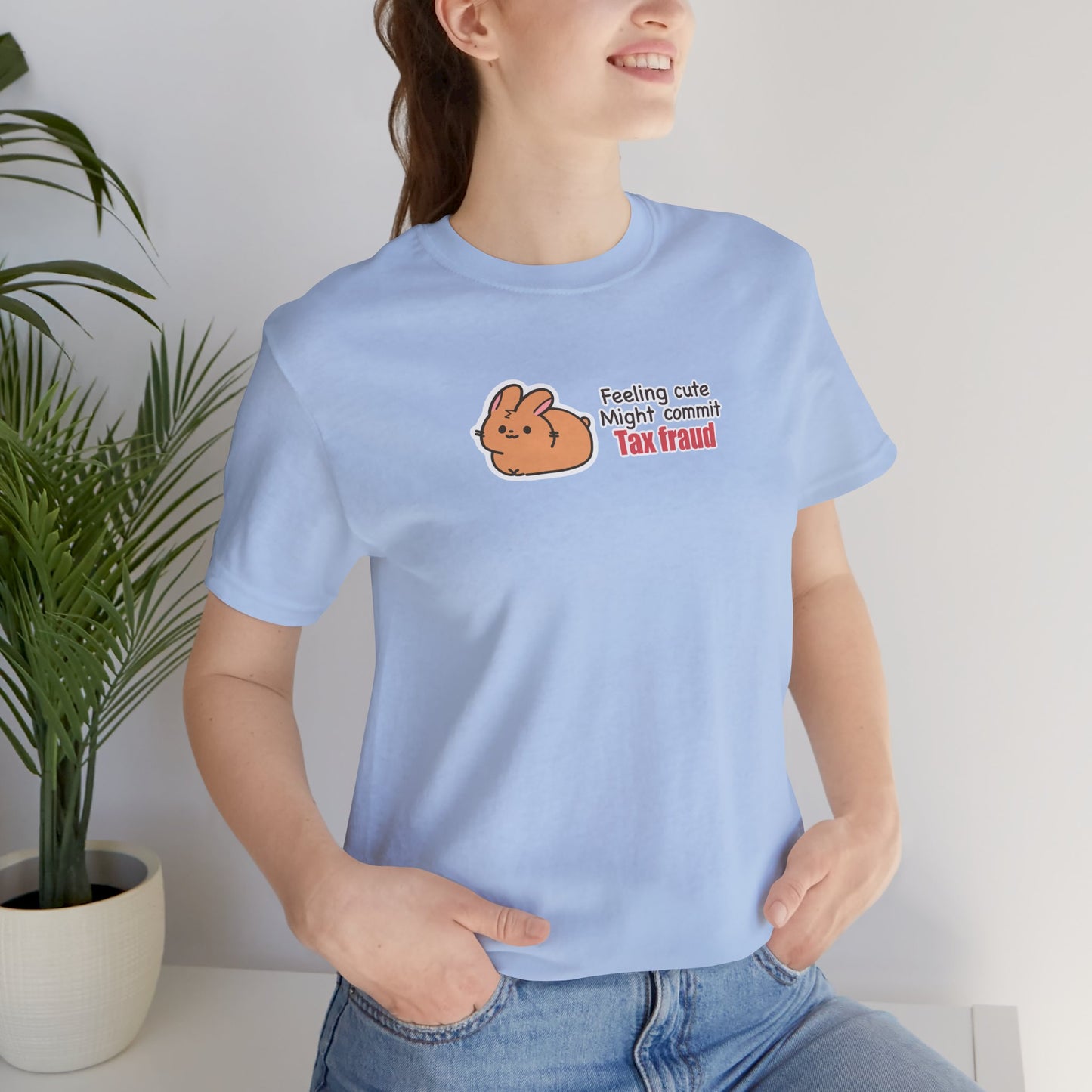 Tax fraud  bunny T-shirt