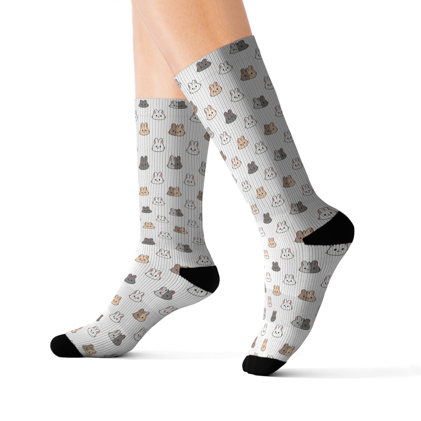 Bunny faces  Socks