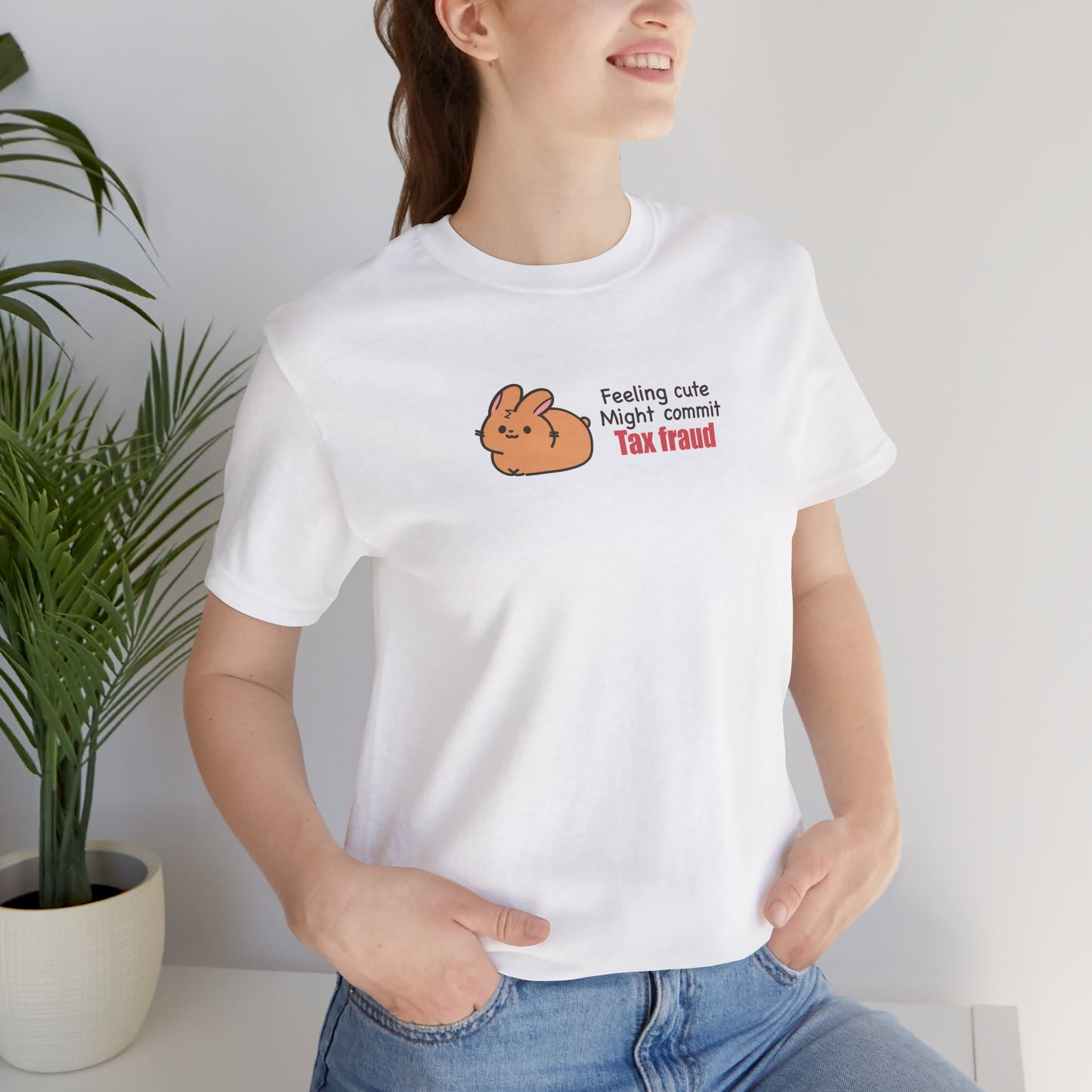 Tax fraud  bunny T-shirt